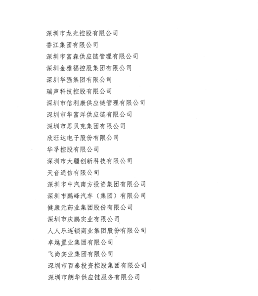 喜讯，公海赌船710供应链荣获“改革开放40周年深圳民营经济突出贡献企业”称号  